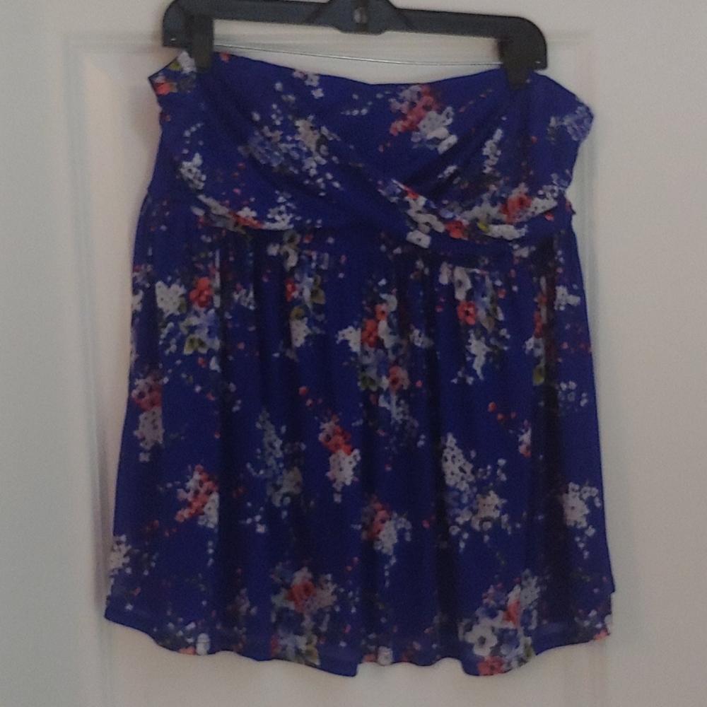 Sleeveless babydoll top